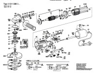 Bosch 0 601 338 142 Angle Grinder 240 V / GB Spare Parts